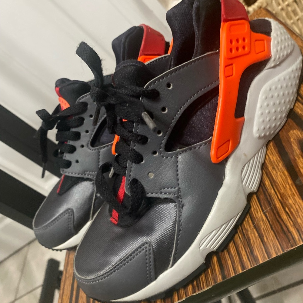 Nike Gray and Orange Sneakers